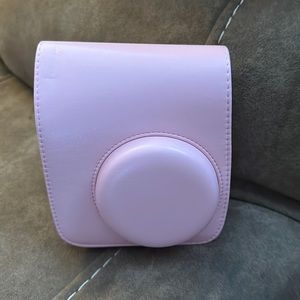 Pink case instax fujifilm Polaroid camera